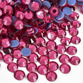Jollin Hotfix Rhinestones Flatback Crystal Gems 6.4mm SS30, Rose | 288pcs Hot Fix Crystals Glass Rhinestones for Bedazzling, Crafting, Clothes, Shoes & Accessories DIY Decoration by Jollin