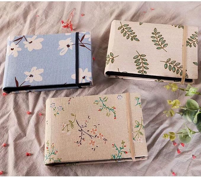 Photo Album 4x6, Soft Fabric Cover Pictures Photo Albums Memory Book for Family Baby Wedding Anniversary Birthday (Green, 100 Pockets) - Image 6