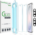 amFilm OneTouch for Samsung Galaxy S26+ Plus Screen Protector TemperedGlass | Auto-Alignment 30s Install with Camera Lens Protector, Bubble Free, Case Friendly, Anti-Scratch [2+2 Pack] (S26P-6.7'') by amFilm