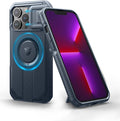 Dexnor for iPhone 13 Pro Case with Slide Camera Cover & Adjustable Kickstand, Compatible with MagSafe, Rugged Shockproof Bumper Cases Heavy-Duty Magnetic Protective Cover,6.1 inch,Navy Blue by Dexnor