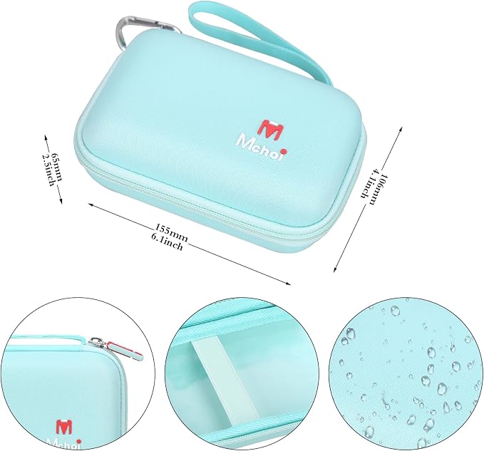 Mchoi Hard Storage Case Fits for Fujifilm Mini Link 3 2 1 Smartphone Printer, Case Only, Sage Green - Image 8
