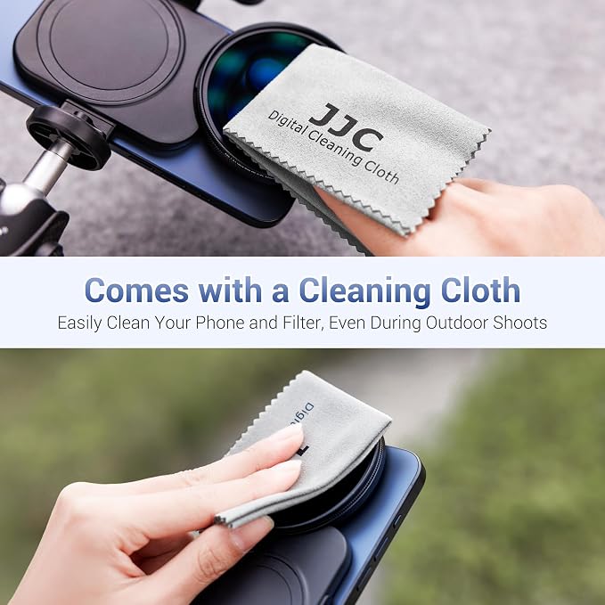 67mm CPL Filter, Lens Filter Adapter Pouch Set for iPhone 16 15 14 Pro Max | iPhone 16 15 14 Pro Pro Max Plus Magnetic Phone Lens Filter Ring with 1/4-2" & Cold Shoe Mount Pull-Out to Fit 17 Pro Max - Image 9