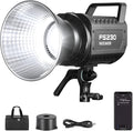 NEEWER FS230 230W COB Video Light 2.4G/APP Control, 110000lux/1m 5600K Daylight Bowens Mount Photography Continuous Output Lighting for Video Recording, Silent Fan, 9 Scenes 4 Dimming Types CRI97+ by Neewer