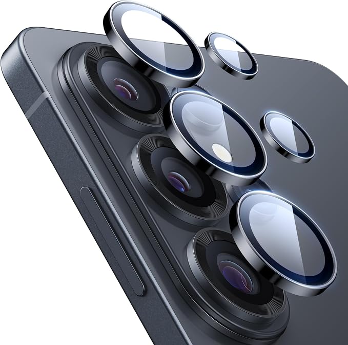 ESR for Samsung Galaxy S26 Ultra Camera Lens Protector, 1 Pack, Black | Individual Camera Cover, 9H Tempered Glass, Original Camera Clarity, Scratch-Resistant, Case Friendly by Unknown