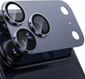 WSKEN for iPhone 17 Pro Camera Lens Protector - Military Grade Design | Strong Adhesion, Daily Shatterproof, Metal Aluminum Alloy Tempered Glass Camera Screen Protector, Deep Blue by SmartProtectionGreenerFuture