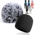 YOUSHARES 2PCS Blue Yeti Pop Filter for Blue Yeti Microphone, Yeti Foam Windscreen with Dead Cat Blue Yeti Mic Cover for Yeti Mic and Blue Yeti Pro USB Microphone by YOUSHARES