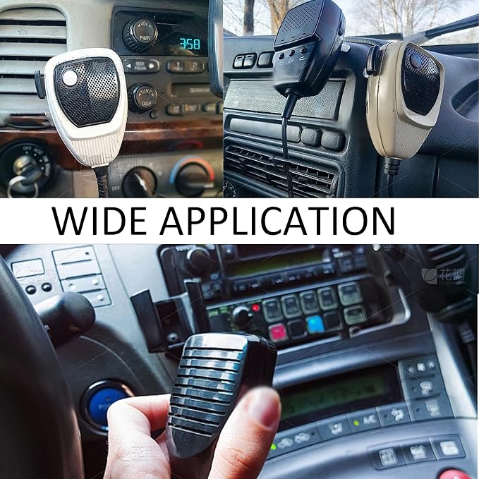 2Pcs CB Microphone Holders, Black Metal Radio Mic Hanger with Adhesive Backing, Universal Mobile Mic Mount Clip for Vehicle Dashboard Home Office Communication Equipment - Image 7