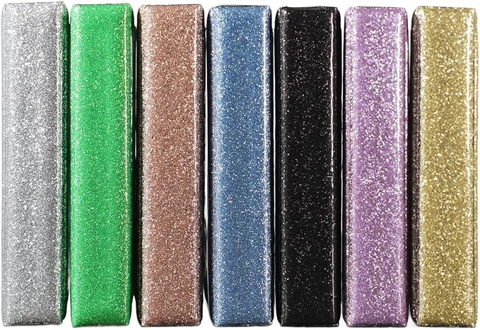 2x3 Instax Mini Photo Album, 28 Pockets. Glitter Gold, 2PK | Portable Wallet Size Album Stores 2x3 inch Instant Photos. Fits Polaroid, Instax Mini, Kodak Mini Prints and Zink. - Image 5