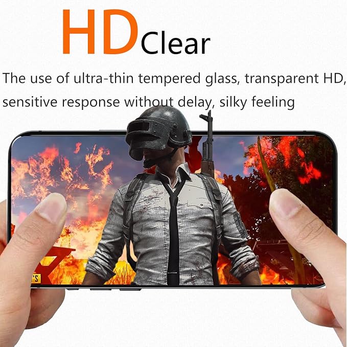 Front and Back Protector for iPhone 15 + Camera Lens Protector | (2+2+2) 9H Hardness, Easy to Install with Alignment Tool,Case Friendly - Image 5