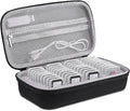 36 Slot Memory Card Storage Case for 27 Micro SD Card & 9 SD SDHC SDXC Card | EVA Hard Shell Holder Storage Organizer Case, with Mesh Pocket, Water-Resistant & Anti-Shock, Black by PORTABLESTORAGECASE