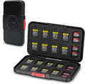 Pop Up Style CFexpress Type A Card Case,60 Slots Memory Card Holder for 20 CFexpress Type-A Cards & 40 MicroSD/MicroSDXC/MicroSDHC/MSD Cards, Portable TF CFA Memory Card Case(NOT Fits Large SD Cards) by Kiorafoto