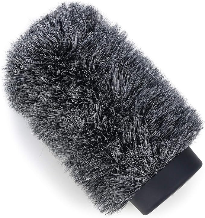 YOUSHARES Deadcat Windscreen for Rode NTG1, NTG2, Audio-Technica AT897 Shotgun Microphones, Wind Muff Up to 5.5" Long by YOUSHARES
