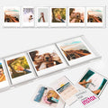Elil Instax Mini Collage Photo Frame for Wall – Acrylic Picture Frames Collage Wall Decor, Fits Fujifilm Instax Mini Film, Square & Wide Prints, Instant Photos, Gift for Instax Lovers by ElilAdventure