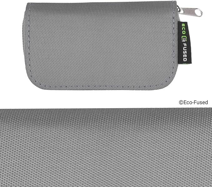 Eco-Fused Memory Card Case - Fits up to 22x SD, SDHC, Micro SD, Mini SD and 4X CF - Holder with 22 Slots (Black & Grey / 22 Slots - 2 Pack) - Image 5