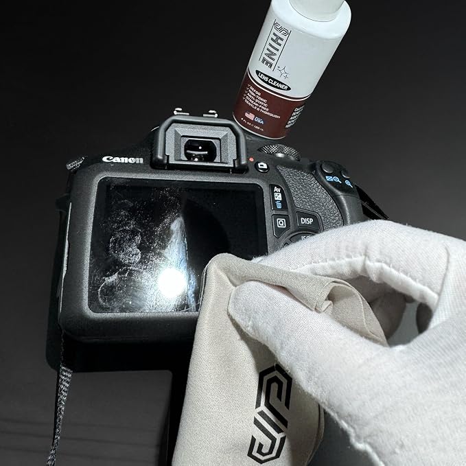 Shine Liquid Cleaner 1.7oz Spray Powered by SIBERIAN USA (1), Fabric Cloth, (1) Screwdriver for Camera, Devices, Eyewear Lenses 50ml - Image 6