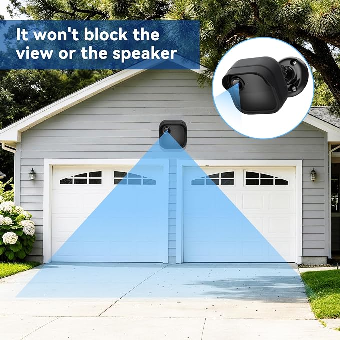 Silicone Case Cover for Blink Outdoor 4 (4th Gen)/Blink Outdoor 2K+, Weatherproof Silicone Cover Skin Provides Full Camera Protection, for All-New Blink Outdoor 4 Home Security Camera/2K+ (6Pack) - Image 2