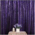 Poise3EHome Purple Sequin Backdrop, 6Ft x 8Ft Glitter Photography Background Curtains for Halloween Party Wedding Birthday Decoration by Poise3EHome