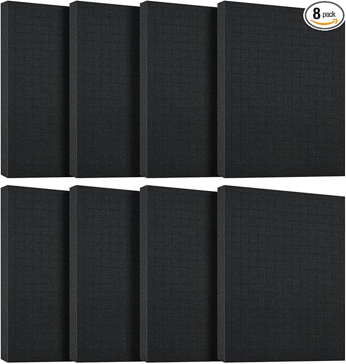 8 PCS 16x12x1 Inch Pick and Pluck Foam Inserts for Cases - Professional-Grade Tool, Game Box & Drawer Organizer by Unknown