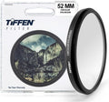 Tiffen 52mm CPL Circular Polarizing Filter Reduce Glare & Reflections | Reveals Details Hidden by Glare, Improves Image Contrast, Increases Color Saturation, Deepens Blue skies, Enhances Clouds by Tiffen