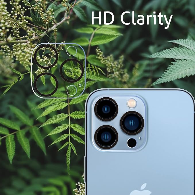 Ailun Privacy Screen Protector+Camera Lens Protector for iPhone 14 Pro Max | 2+2 Pack, 6.7 Inch, Anti Spy Private Tempered Glass Film, Case Friendly, HD - Image 3