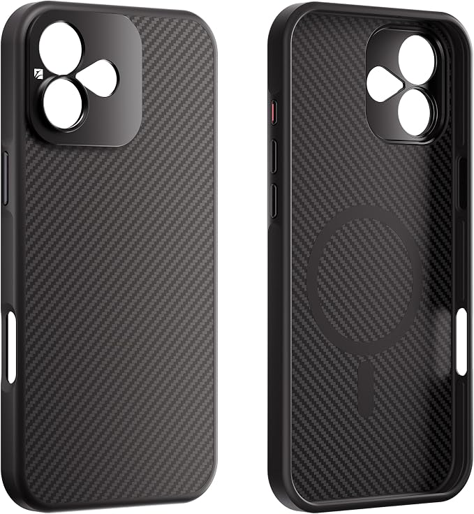 FREEWELL Pro Filmmaker Case for iPhone 16 Plus-17mm Lens & Magnetic Filter Mount Black | and Magnetic Filter Compatibility by Freewell