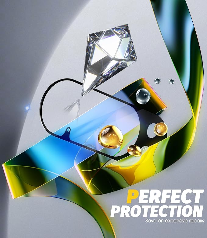 Orzero (5 Pack Camera Lens Protector for Google Pixel 9 Pro XL, Protector de Cámera Tempered Glass 9H Precise Camera Cutouts Anti-Scratch Does Not Affect Night Shots and Flash - Image 6