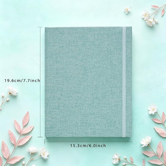 Mini Photo Album (2-Pack) for 2x3" Instax Mini & Polaroid Photos – Each Linen Album Holds 208 Photos - Image 3