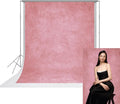 UrcTepics 6×8 ft Pink Fabric Photo Backdrops, Classic Abstract Texture Backdrop for Headshots and Portraits, Vintage Photography Background for Studio and Events. by UrcTepics