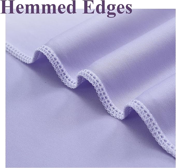 20ft x 10ft Wrinkle Free Lavender Backdrop Curtains for Parties, Polyester Light Purple Photo Backdrop Drapes for Wedding Photography Birthday Party Background Baby Shower - Image 4