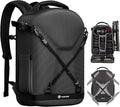 TARION Hard Shell Camera Backpack Bag for Photographers Compact 13L TRH | 3-Side Hard Case, 14.5" Laptop Compartment, External Load, Waterproof Raincover, for DSLR SLR Mirrorless Camera Drone by TARION