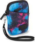 USA Gear Compact Camera Case Fits Kodak Pixpro FZ55, SD Card, Canon SX740 HS, Sony Cybershot T99, DSC-80 & more Small Digital Cameras - Belt Loop, Wrist Strap, Weather Resistant (Galaxy) by USAGEAR