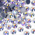 Jollin Hotfix Rhinestones Flatback Crystal Gems 7.2mm SS34, Moonlight | 288pcs Hot Fix Crystals Glass Rhinestones for Bedazzling, Crafting, Clothes, Shoes & Accessories DIY Decoration by Jollin