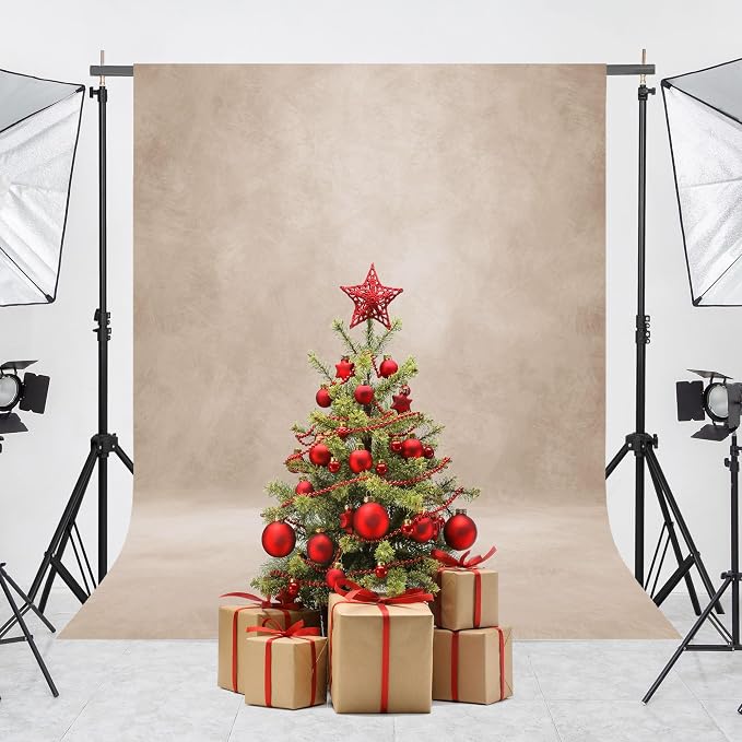 Abstract Photography Backdrop for Photoshoot 8x12ft, Beige,No Stand | Professional,Polyester Fabric,Roller Pocket on Top,Vintage Portrait Photo Props Booth Background,Photoshoot Studio - Image 6