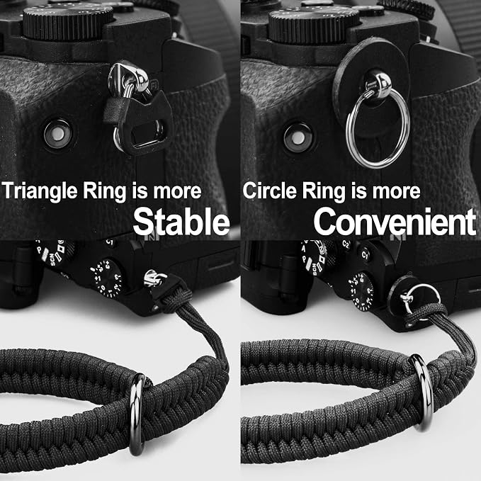 Camera Wrist Strap - DSLR Mirrorless Camera Quick Release Camera Hand Strap | with Safer Connector (white) - Image 8