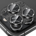 Tensea for iPhone 16 Pro Max/16 Pro/14 Pro Max/14 Pro Camera Lens Protector | Metal Bling Aluminum Alloy Tempered Glass Cover Camera Screen Protector Accessories, Case Friendly by Tensea