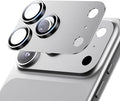 for iPhone 17 Pro Camera Lens Protector - 12FT Shatterproof | Military Grade Protection, Strong Adsorption, 9H+ Tempered Glass Camera Screen, Full Protective Cover, Case Friendly, White by Hoerrye