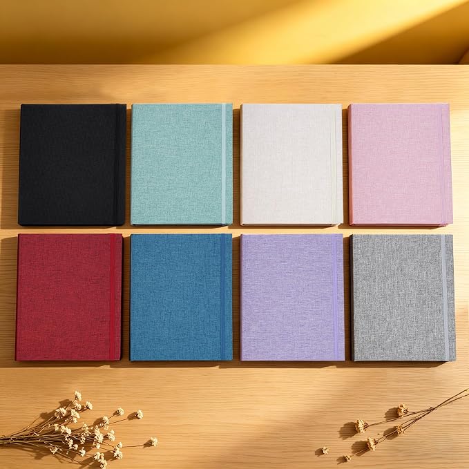 Mini Photo Album for Fujifilm Instax Mini Polaroid Snap, Pack of 2 Linen Picture Book 2x3, Each Small Album Holds 208 Photos Grey - Image 6