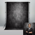 Abstract Black 5x7ft Backdrop Background for Photography Headshot Portraits Photography Backdrops Dark Grey Photo Backdrops for Photography Black Photo Backdrop Cloth by Naykaly