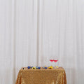 Poise3EHome 7FT x 7FT Sequin Photography Backdrop Curtain for Party Decoration, White by Poise3EHome