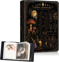 DEGDFSGR 5x7 Small Photo Album, 60 Pockets Holds 120 Photos | Slip-in pockets, black elastic band, portable for family, wedding, baby, travel photos, Witchy Forest Mushroom Herbs by Unknown