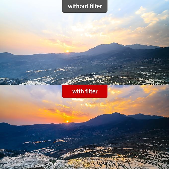 Kase 58mm Magnetic Phone CPL Filter, Circular Polarizer Lens Filter with Quick-Snap Clip, Smartphone Camera Filter for iPhone & Android, Mobile Photography, Travel, Vlogging & Video Recording - Image 5