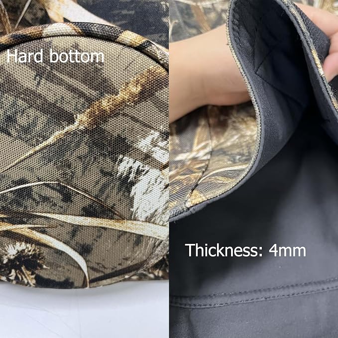 Rolanpro Waterproof Soft Camera Lens Pouch Case Bag for Nikon 180-600mm/600mm F6.3, for Sony 200-600mm,Camera Lens Carry Bag for Canon RF 200-800 F6.3,for Sigma 60-600(9# Grass) - Image 7