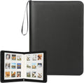 Veicevol 540-Pocket 2x3 Photo Album for Instax Mini and Polaroid, Black | PU Leather Cover Keeps, Fits Instax Mini and Polaroid 2x3 Photos, Protects Travel, Wedding and Family Memories by VEICEVOL