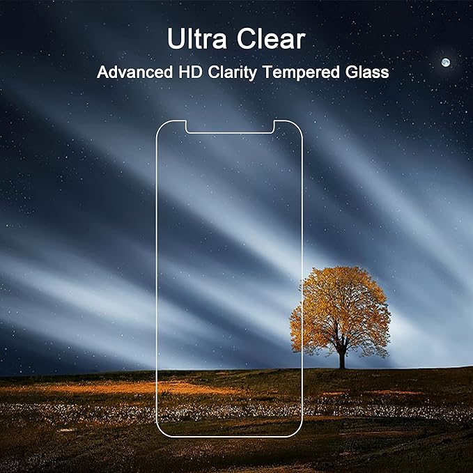 Ailun 3 Pack Screen Protector for iPhone 12 / iPhone 12 Pro, Tempered Glass | 6.1 Inch, Case Friendly, HD - Image 4
