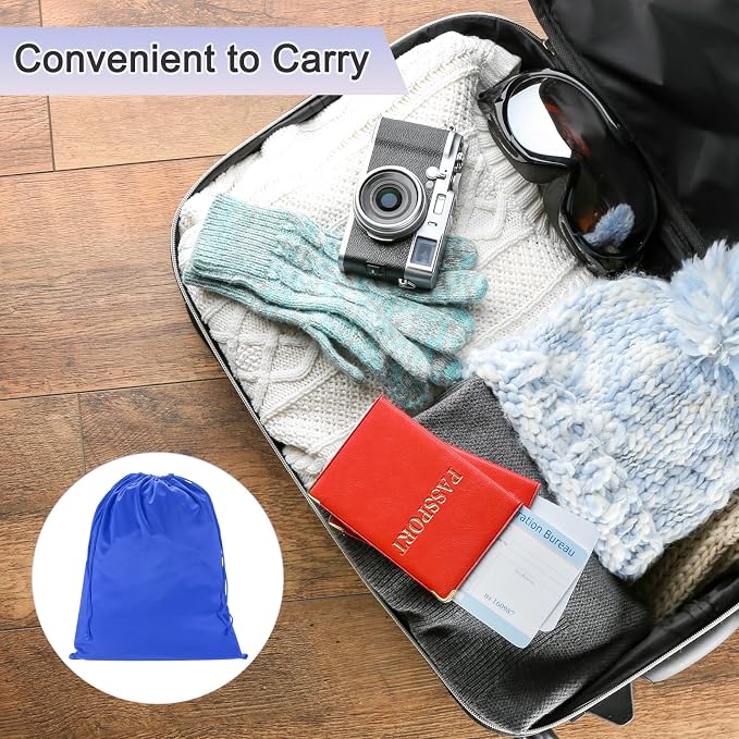 M METERXITY Ski Goggle Bag, Soft Microfiber Pouch Bags Case with Drawstring for Snow Goggles/Camera Lenses/Sunglasses - Image 5