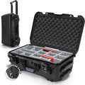 NANUK 935 Hard Case for Camera & Lenses with Padded Divider – Waterproof Equipment Case with Wheels, 22” x 14” x 9” – Dustproof, Impact Resistant, Carry-On Approved for Most Airlines – Black | 22' x 14' x 9' - Dustproof, Padded Divider - Waterproof Equ... by NANUK