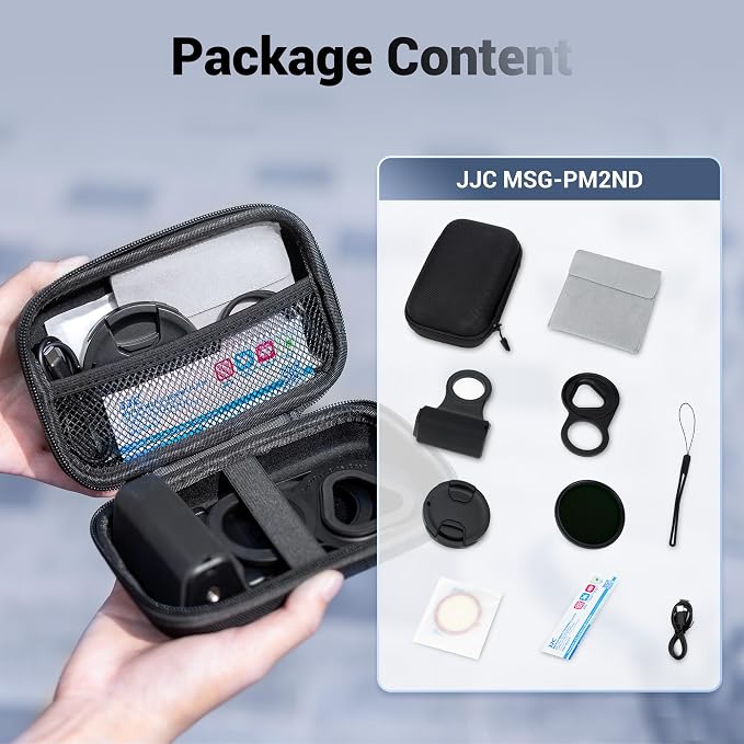 67mm Variable ND2-128 ND Filter Mount Kit for iPhone 17 Pro Max,Magnetic Lens Filter Adapter Set with Magnetic Phone Camera Grip for iPhone 16 15 14 Pro Max Accessories,Neutral Density Lens Attachment - Image 8
