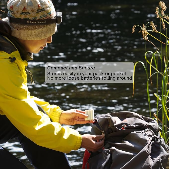Slimline AAA Battery Case, Compact Durable TPU Organizer for Safe Storage & Home Organization – 2-Pack (Holds 2 Batteries) - Image 8