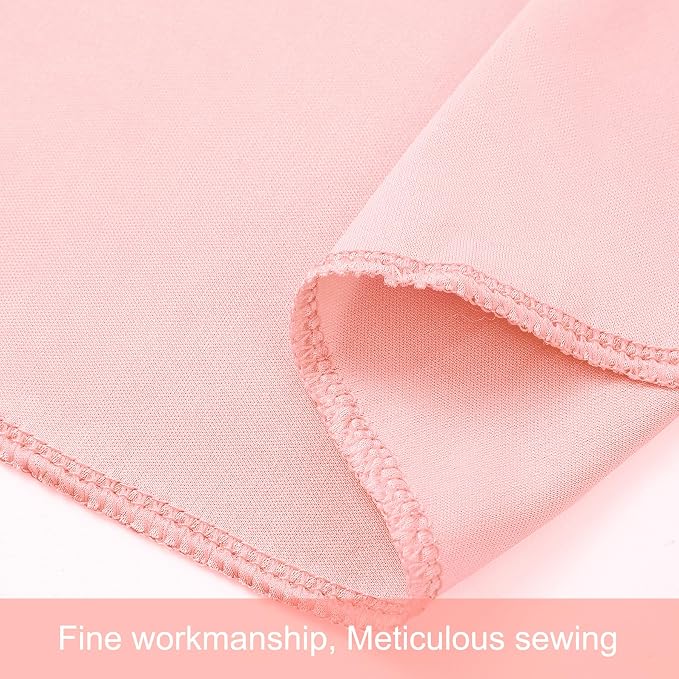 10 Panels Blush Pink Backdrop Curtains for Wedding Party Wrinkle Free Backdrops Curtain Drapes Fabric Decorations Photo Back Drop Cloth for Baby Shower Photography Stage Reception 50ft(W) x 12ft(H) - Image 9