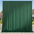 10x8 ft Wrinkle Free Hunter Green Backdrop Curtains for Parties, Thick Fabric Emerald Photo Backdrop Drapes Panels for Weddings Birthday Party Photography Background by ENJOYYOURPARTY